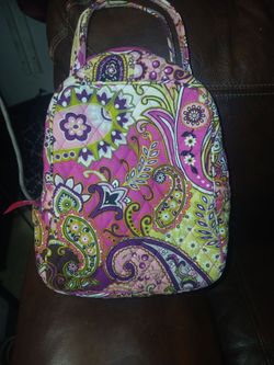 Like New Vera Bradley lunch bag/small tote bag