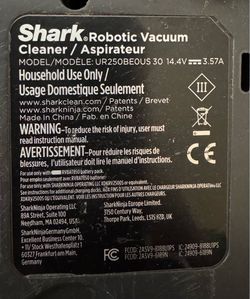 Shark Robo Vacuum