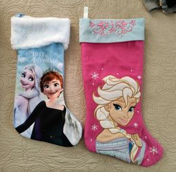 2 Princess Christmas Stockings. Fontana Pickup.