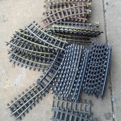 45 pcs Of Lionel G Track Pieces 