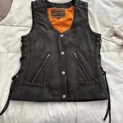 Genuine Leather Vest 