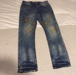 Billionaire Boys Club Nuclear Embroidered Straight Jeans