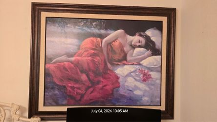 Picture of sleepy lady Big