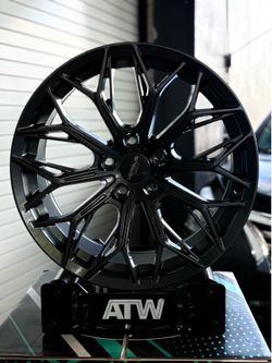 4 NEW 18x8.5 Versus Racing VS55 Full Gunmetal Wheels