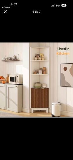 68-inch corner wardrobe