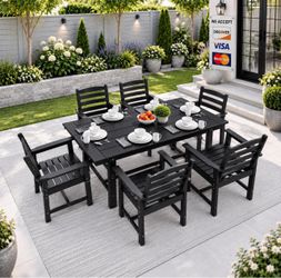Brand new patio outdoor dining table set