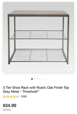 Threshold Shoe Rack