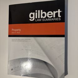 Law Textbook: Property - Dukeminier, Krier, Alexander, et al. -- Tenth Edition