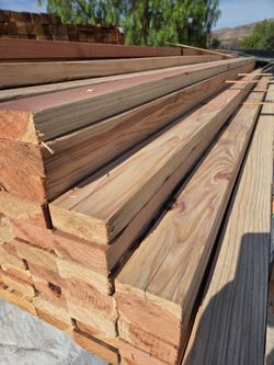 2x4x10  redwood kiln dried heat treated smooth