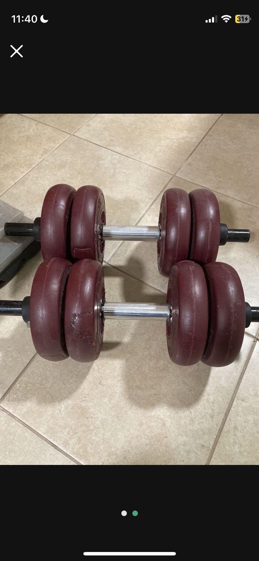 Weights/dumb Bells