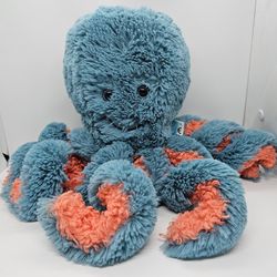The Manhattan Toy Company Dusty Blue Stuffed Animal Plush Octopus 12" Sea Life 

Excellent Pre-owned condition 
Approximately 12" tall

Dusty Blue, th