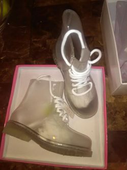 Size 12 clear boots