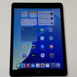 Like New Apple iPad 7 7th Gen 10.2” 128GB Wi-Fi Tablet Space Gray IOS 18.5