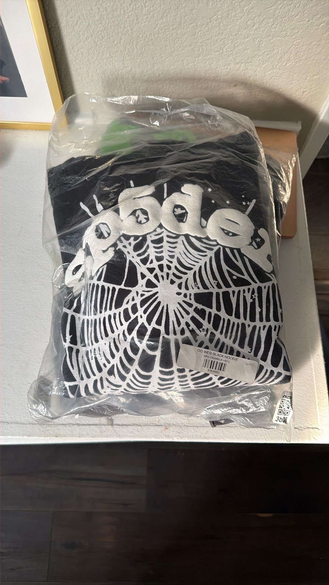 Sp5der Hoodie With Receipt