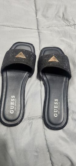 Guess black sandals