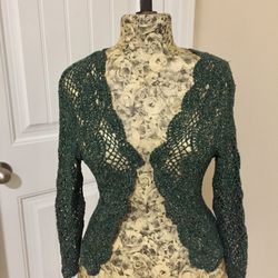 New Crochet Jacket - Size M
