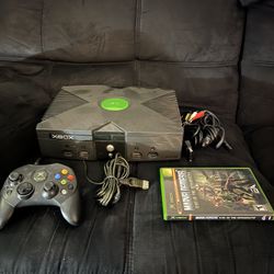 Microsoft Xbox Video Game Console