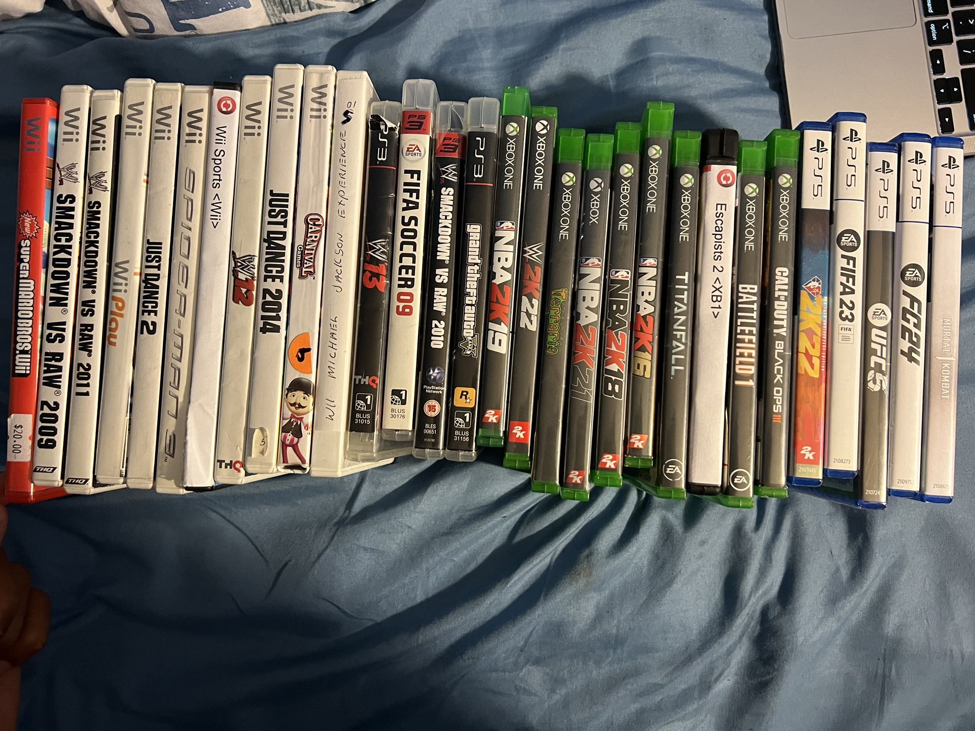 Wii, Xbox PS3 And Ps5 Games 