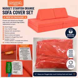 Nugget Starfish Orange Replacement Cover Set – Brand New in Package