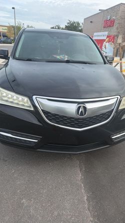 Acura MDX Black SUV 2015