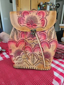 Leather Backpack
