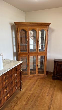 Lighted China Cabinet