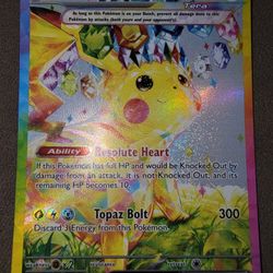 Pikachu Surging Sparks Chase Card