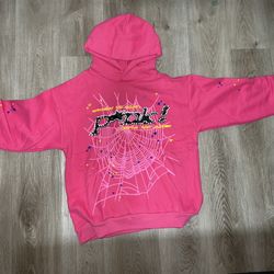 Pink Spider Worldwide Hoodie