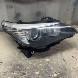 2008 2009 2010 BMW 525i 550i Right Passenger Side Headlight OEM (contact info removed)-05