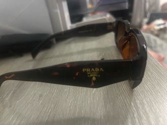 Brown Prada sunglasses