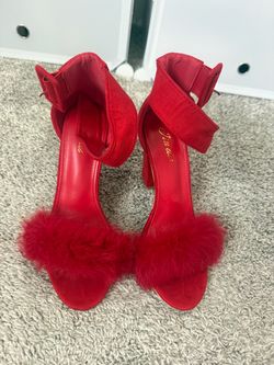 Red heels- pickup in DTLA
