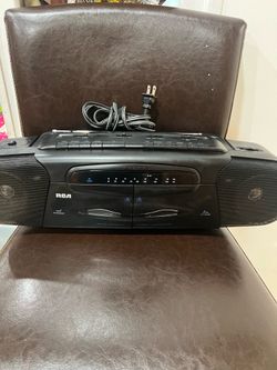 RCA Radio Double Cassette