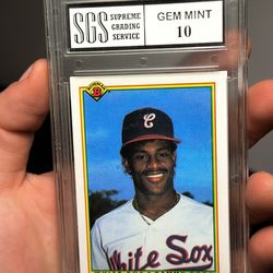 Nice 👍  !! Double error 1990 Bowman Sammy Sosa rookie card !