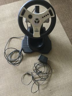 Dreamcast Racing game steering wheel 🏎🏎🏎 Force resistance