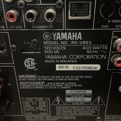 Sound Receiver Yamaha RX-V863