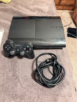 PS3 super slim with game