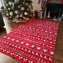 Christmas Area Rug 6x9 