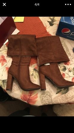 Thigh high boots $40