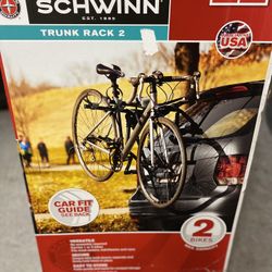 Schwinn 2 Bike Trunk Rack