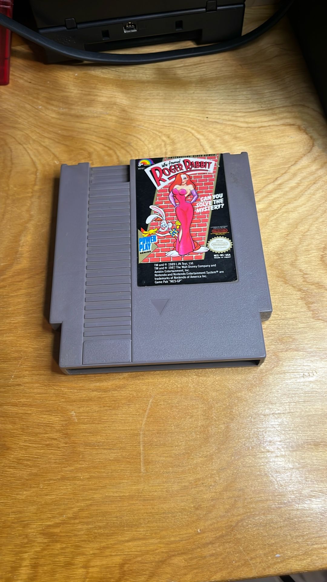 Nintendo NES - Who Framed Roger Rabbit