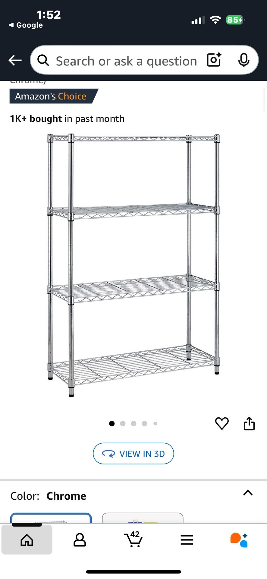 Brand New Shelving Storage