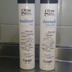 Gem Lites Shinewash Color Care Shampoo Bonding Conditioner by Celeb Luxury