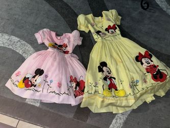 Minnie & Mickey Mouse dresses