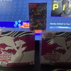 White Flare ETB,booster bundle