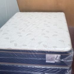 🙋I HAVE ALL SIZES AVAILABLE BRAND NEW🤷
👀👀 good quality and good special prices 👀👀
         ----TWIN ----FULL---- QUEEN--- KING----
MATTRESS AND 