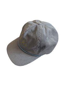 UCLA Water Polo Corduroy Snapback Hat Gray Rope Adjustable Embroidered Cap