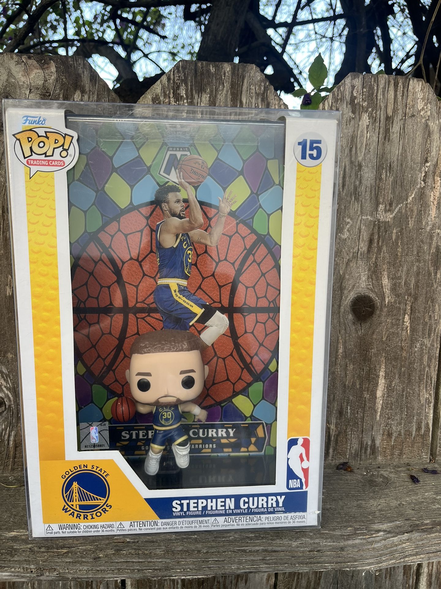 Funko Pop Trading Cards Stephen curry 15 Brand New