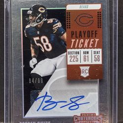 Roquan Smith Rookie Auto
