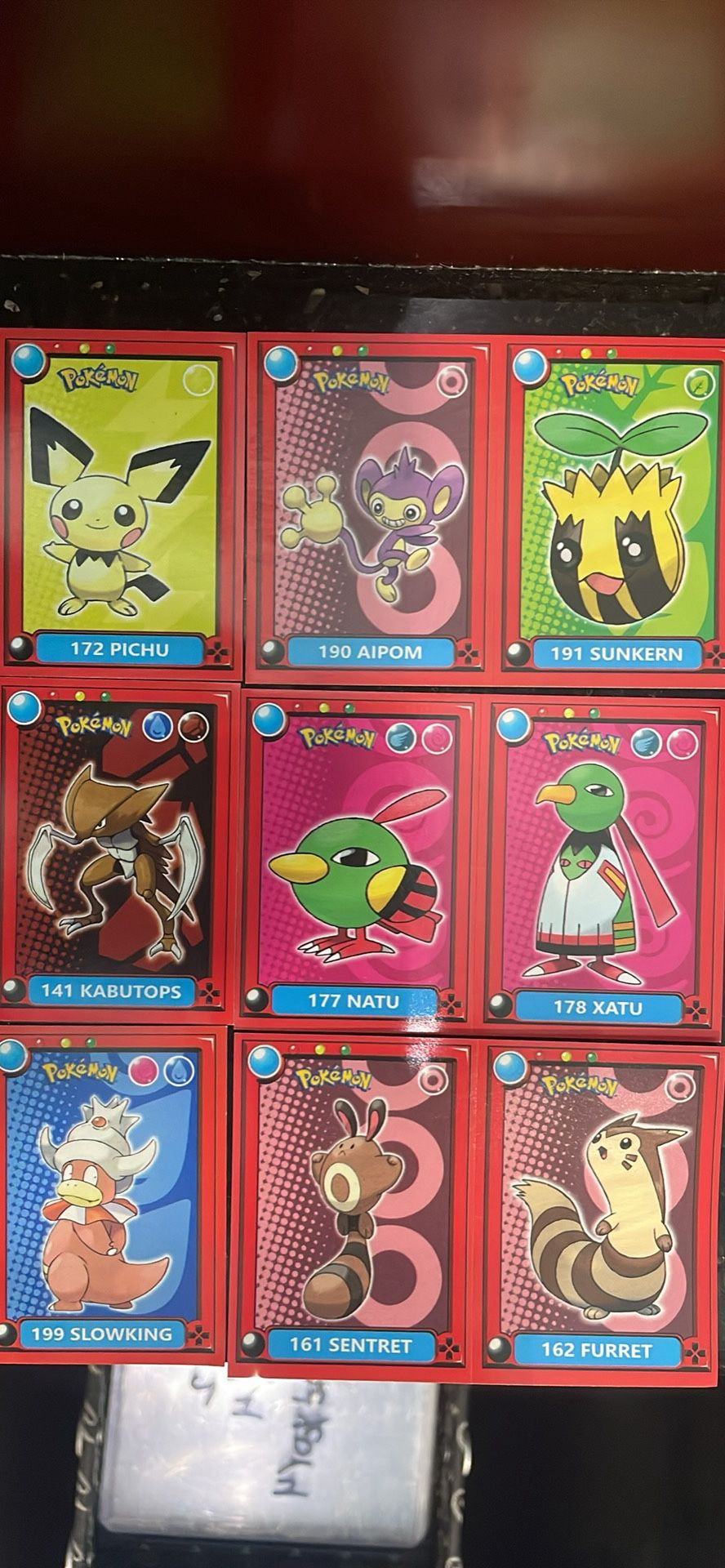 Pokemon Pokédex Stickers