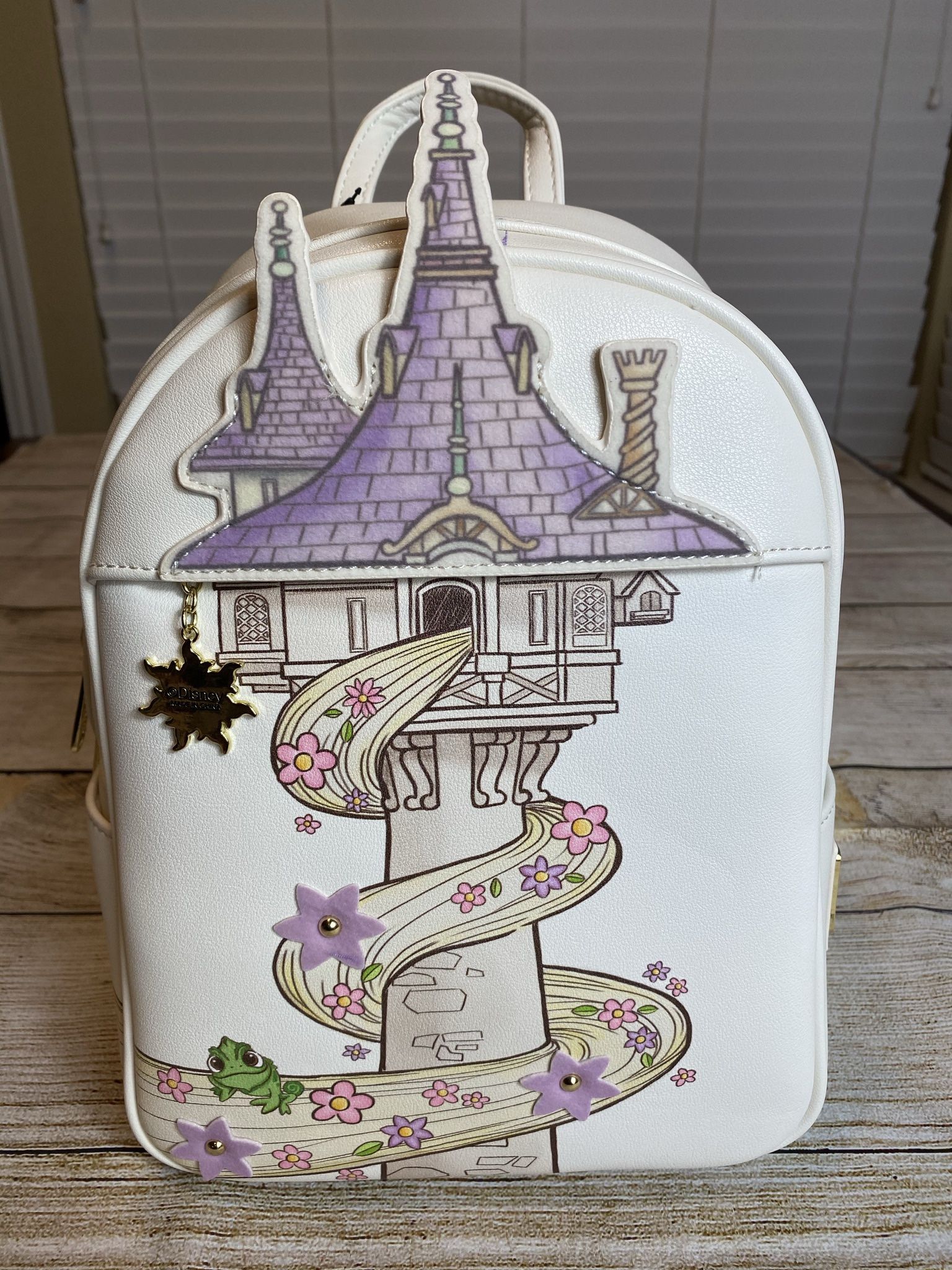 Loungefly Disney Tangled Tower Rapunzel Mini Backpack